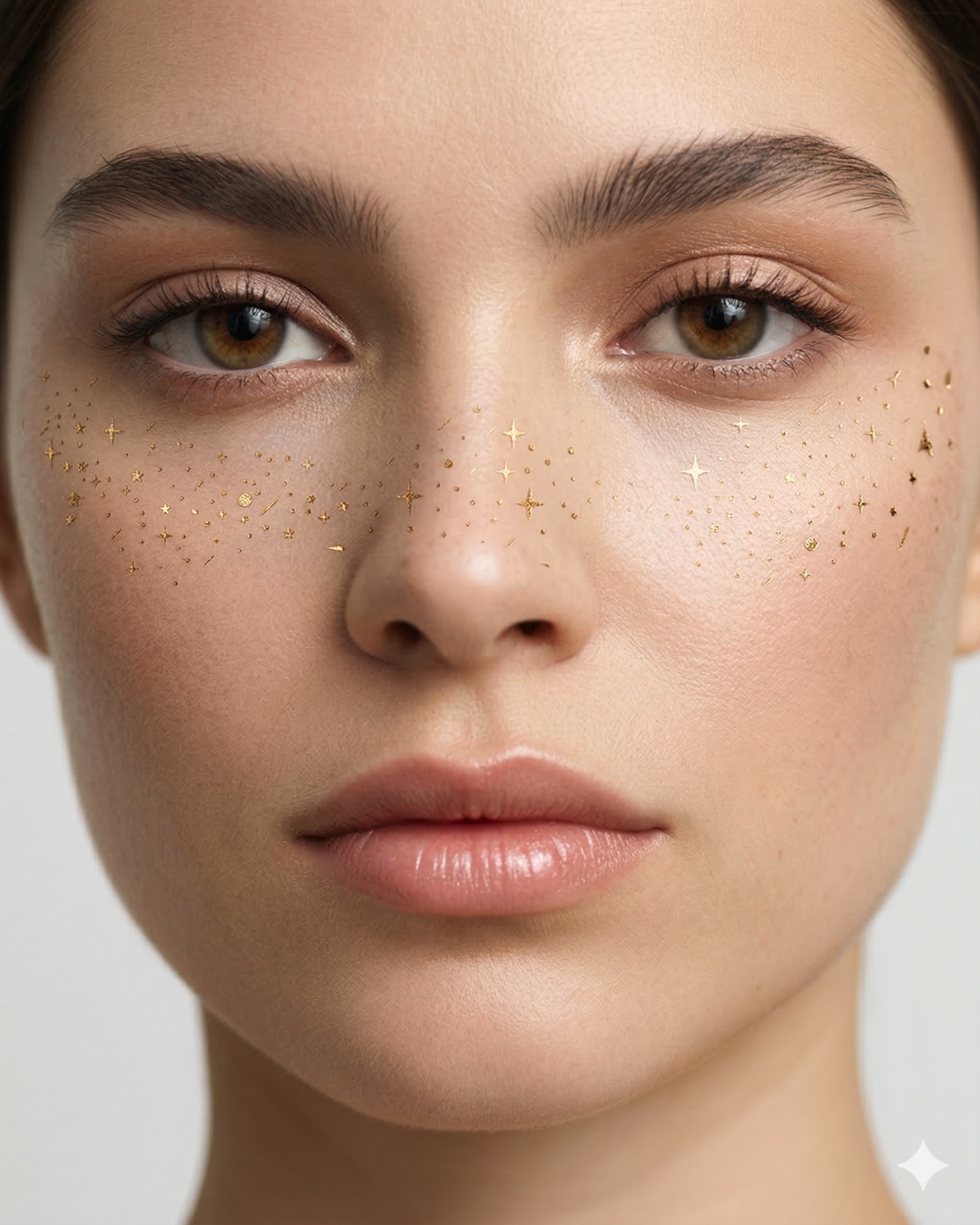 Face Glitter Set - Golden Spark