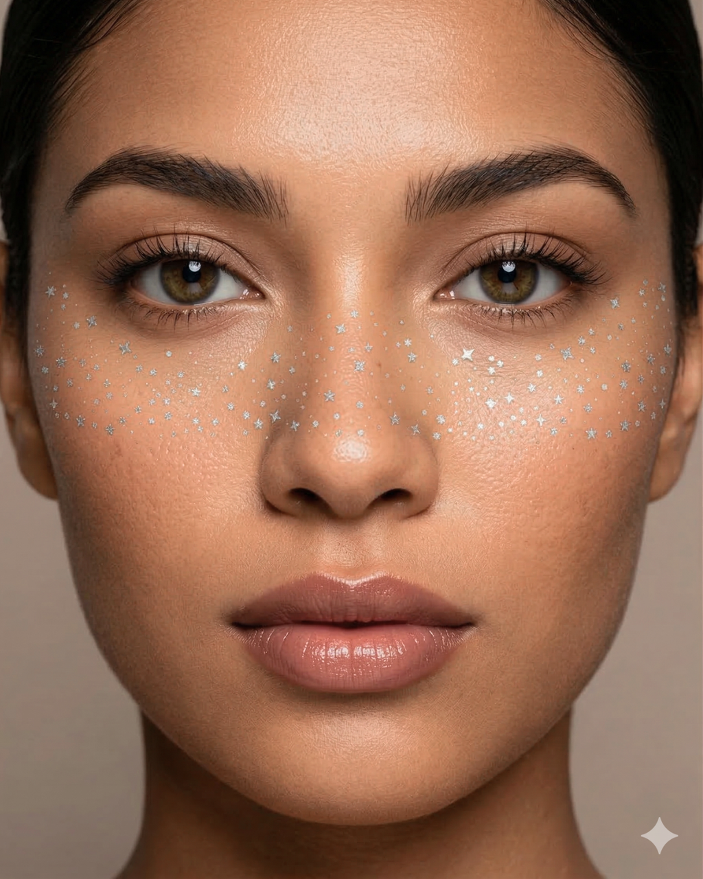 Face Glitter Set - Silver Spark