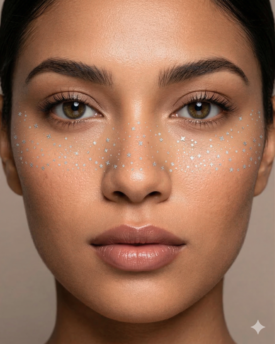 Face Glitter Set - Silver Spark