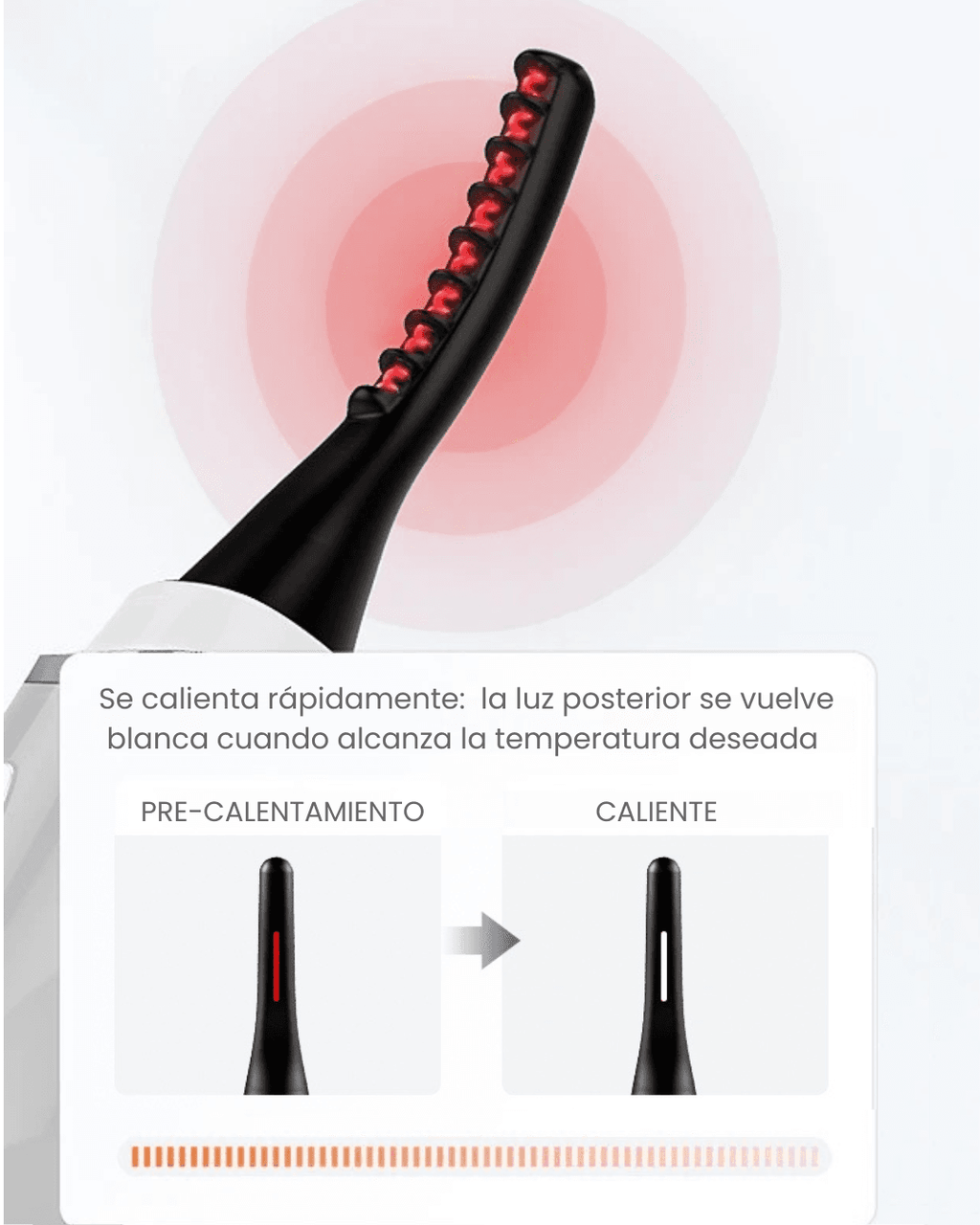 Encrespador eléctrico de pestañas The Girls Lab
