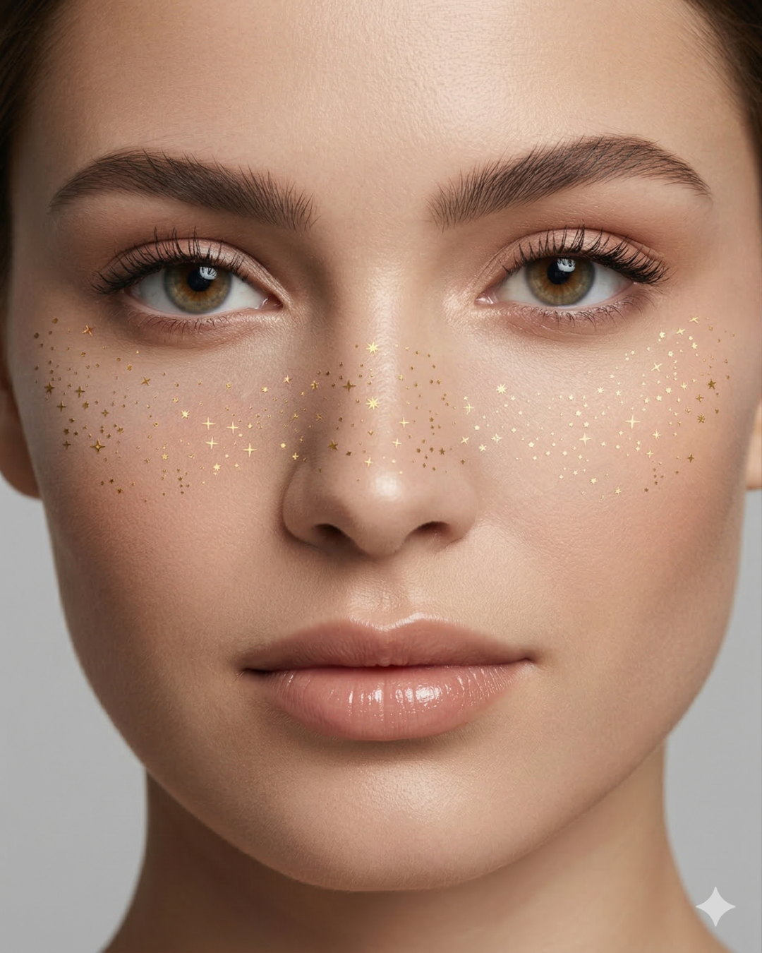 Face Glitter Set - Golden Spark