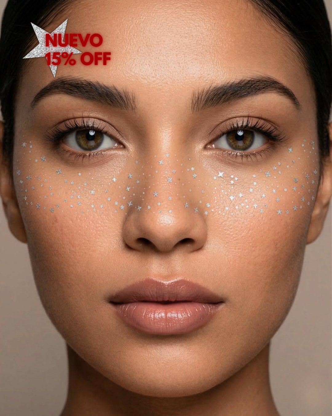 Face Glitter Set - Silver Spark